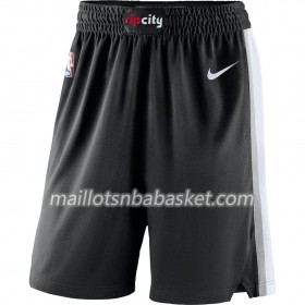 Portland Trail Blazers Homme Shorts Noir 2018-19 Nike Swingman